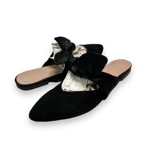 Marco Suede Slide on Flats Mules‎ Womens 38 (US 7.5)